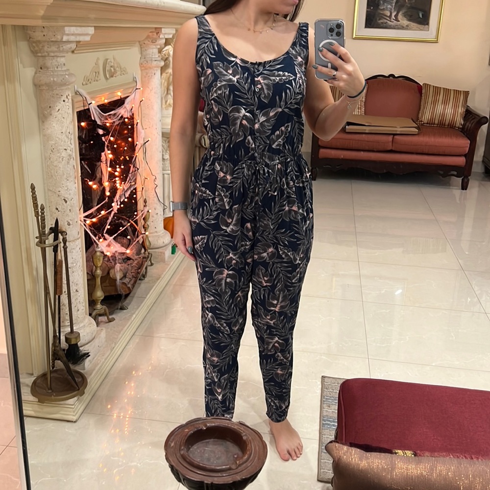 Floral jumpsuit